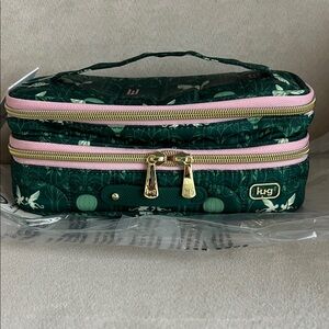 NWT Wicked x Lug Double Decker Cosmetic Case in Friends For Good 💚🩷